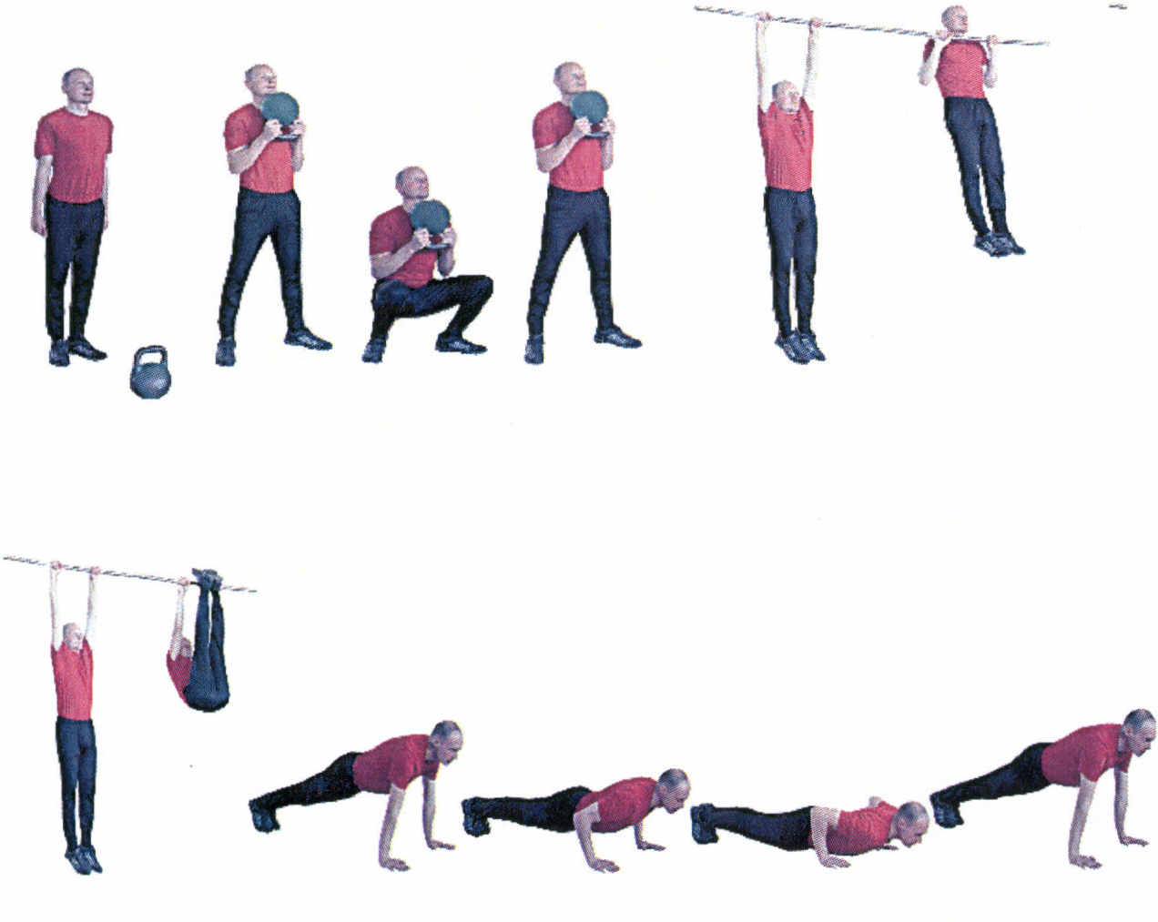 Рис. 13. Комплексное упражнение