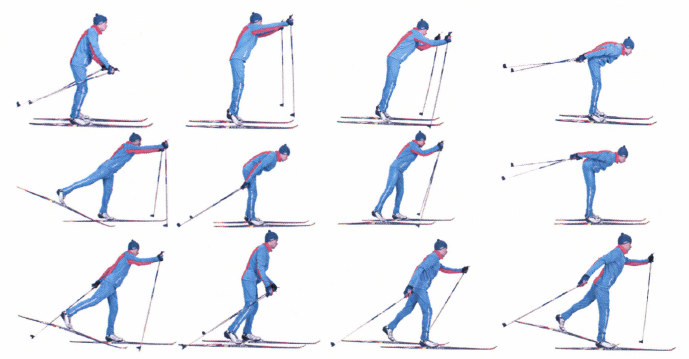 Рис. 23. Лыжная гонка на 5 км