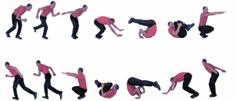 Рис. 25. Комплексное упражнение на ловкость