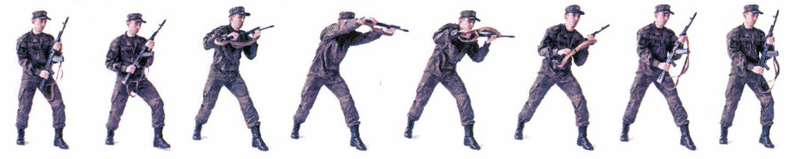 Рис. 56. Удар магазином